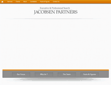 Tablet Screenshot of jacobsenpartners.com